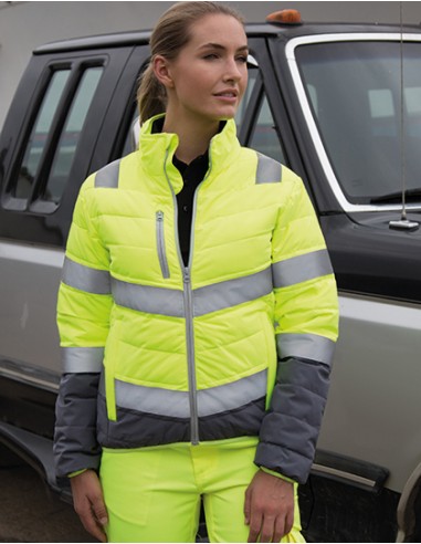 R-R325F-Womens Soft Padded Safety Jacket